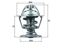Thermostat KüHlmittel Mahle Tx 173 88D FüR 9D 407 C6 Sw 9U Peugeot C5 CitroËN 3