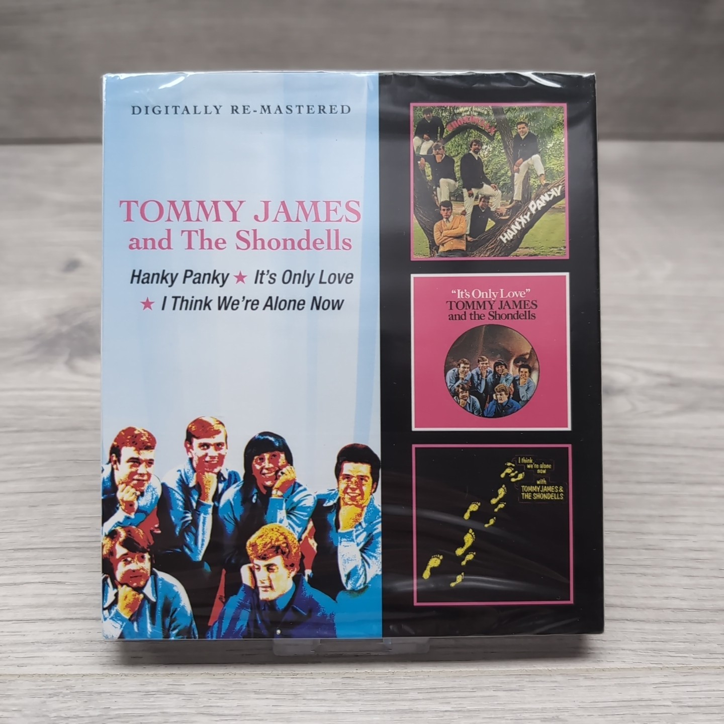 Tommy James & Shondells- Hanky Panky/It's only Love/I Think We're Alone Now 2CD