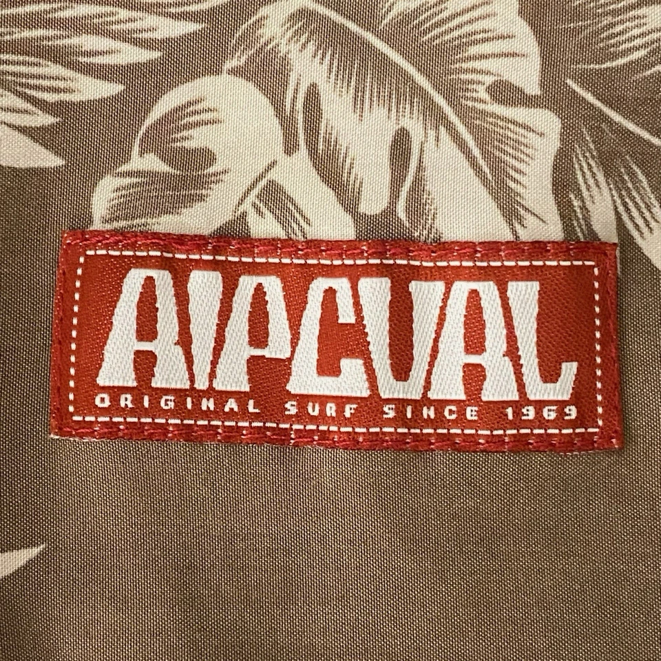 Rip Curl Mens Button Up XL Short Sleeve Hawaiian Shirt Cabana Resort Tropical - Image 4 of 4