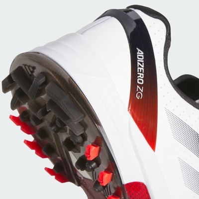 Adidas Adizero ZG Spikeless Golf Shoes White Red Black  display picture 3