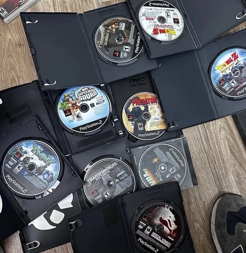 Lot Of 9 PlayStation 2 Games Dragon Ball Z Sagas / Budokon 2 Mortal Kombat More