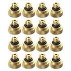  Misting Sprayer Nozzles Brass Low-pressure Atomising for Cooling Stystem