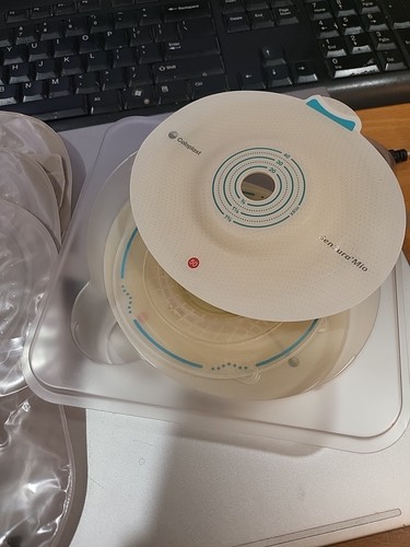 Sensura Mio Convex Trim to Fit Ostomy Barrier Elastic Adhesive 40 Mm Flange 3 - Picture 3 of 5