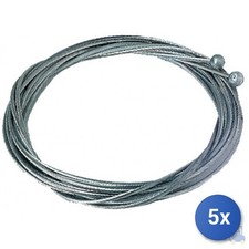 5x COPPIA FILI FRENO ANTERIORE E POSTERIORE PER CICLO SPORT cm 80 - cm 178