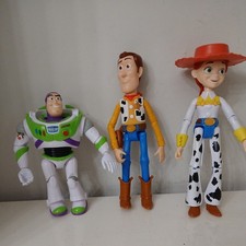 Disney Mattel Toy Story Woody, Buzz Lightyear & Jessie Figures  