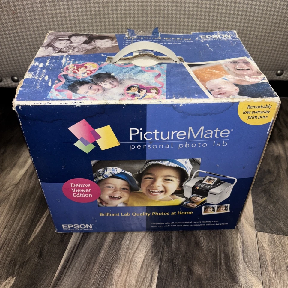 Epson B351A PictureMate Deluxe Desk Top 500 Personal Photo Lab & Photo Printer - Image 3 of 3