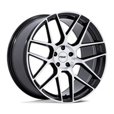 18x10.5 Tsw Tw002 Lasarthe Gloss Black Machined Wheel 5x4.5 25mm