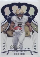 2020 Panini Chronicles Draft Picks Crown Royale Mirror Blue Ke'Shawn Vaughn uk2