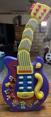 The Original Wiggles Guitar Wiggly Giggly Singing Dancing Spin Master 2004 WORKS