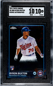 ToppsChrome2015 203 BYRON BUXTON RC ルーキー Byron Buxton 2015 Topps Chrome Update Base Price Guide