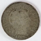 1901 S Barber Dime