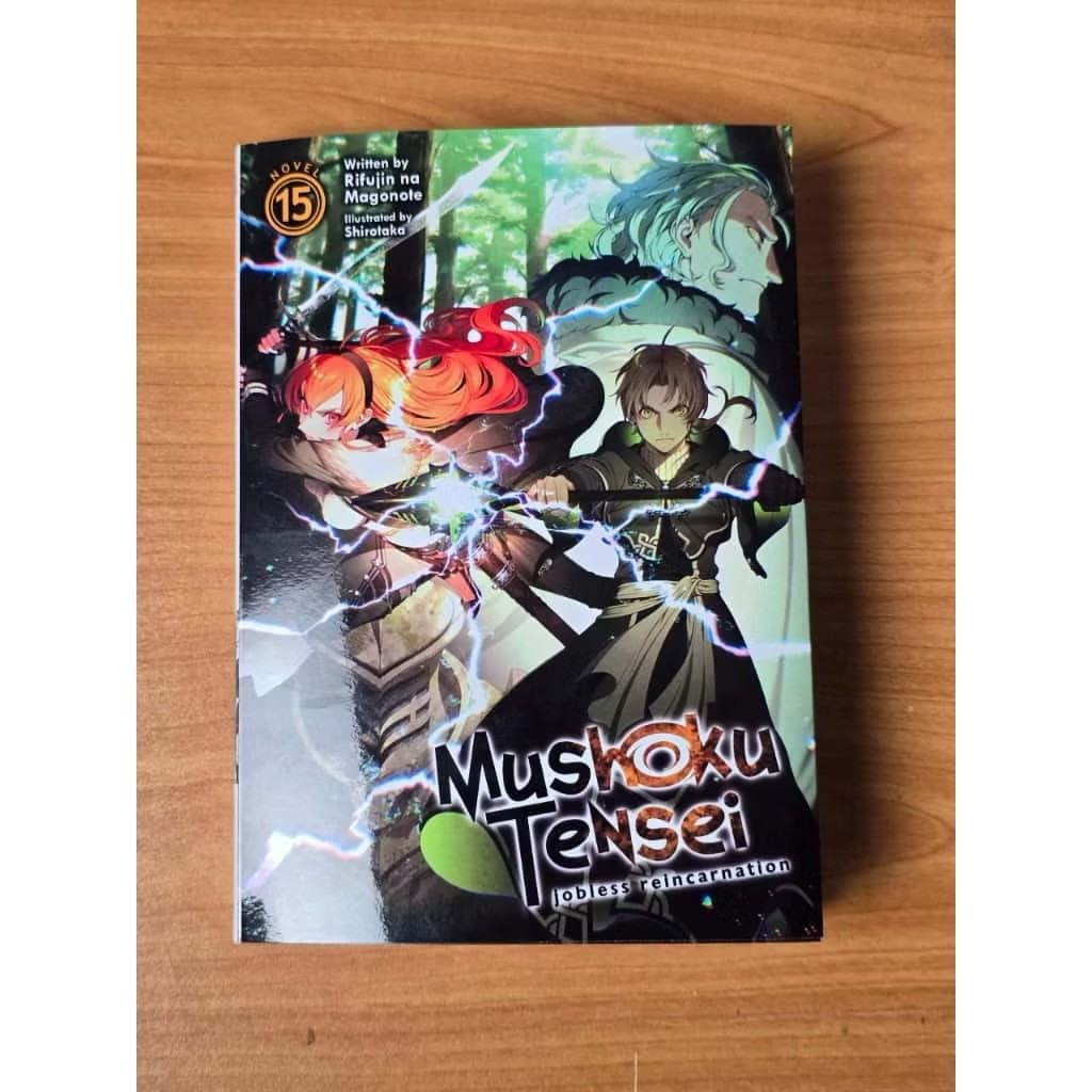 Manga Jobless Reincarnation Mushoku Tensei volúmenes 15 versión en inglés (suelto)