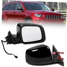 Power Mirror for Jeep Grand Cherokee 2011 Right Passenger Side Black-5pins