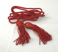 Red Silk Bugle, Flag, or Bagpipe Cords