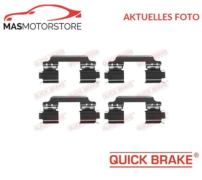 ZUBEHÖR-SATZ BREMSBELÄGE VORNE QUICK BRAKE 109-1707 A FÜR HONDA CIVIC VIII