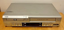 Sanyo DVW-6100 Combo DVD VCR Player VHS Recorder, No Remote, Tested And Working