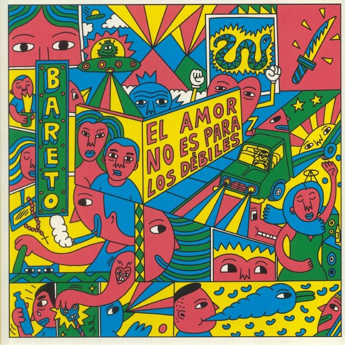 BARETO - El Amor No Es Para Los Debiles - gatefold LP + MP3 download code