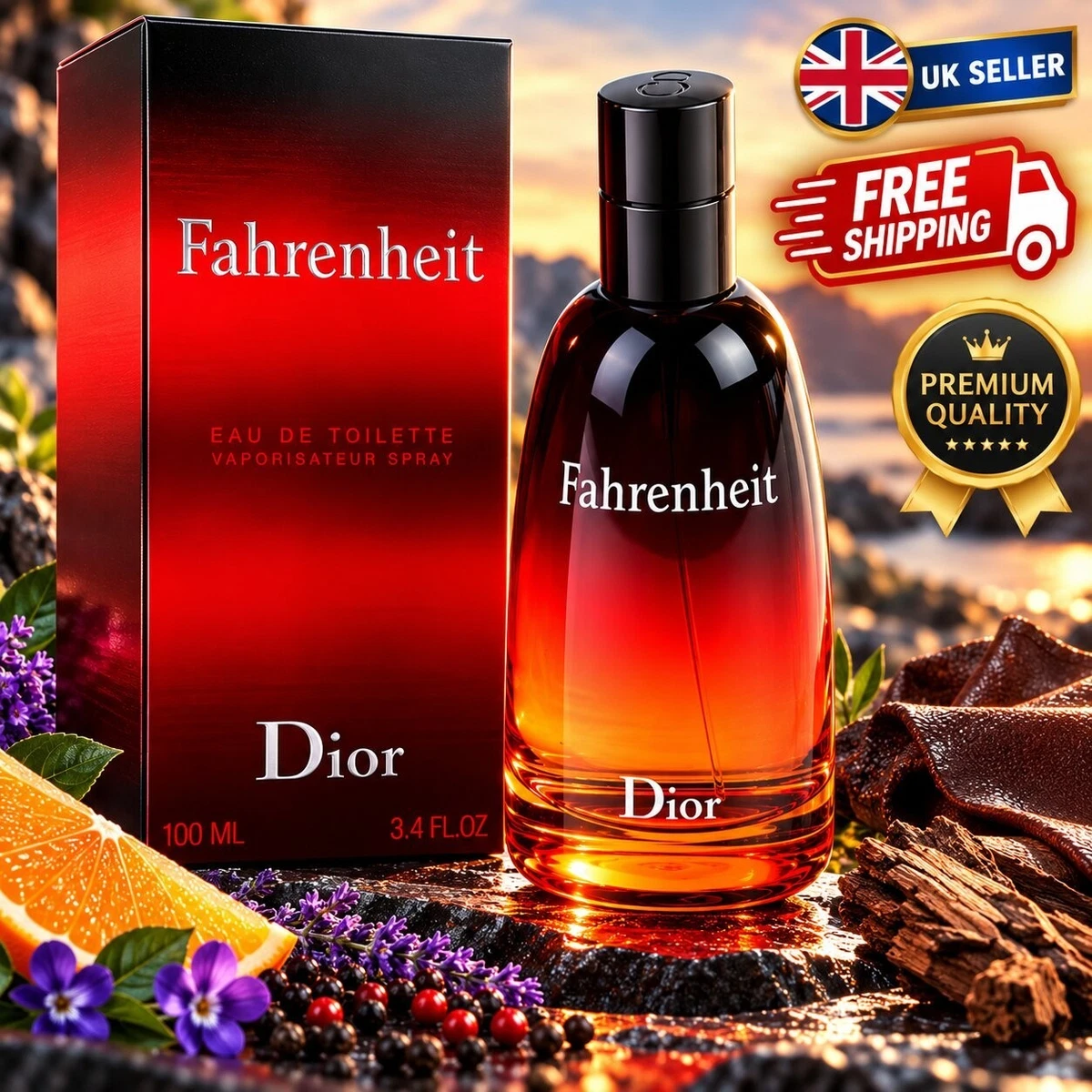 Spray Fahrenheit Fragrances & Aftershaves for Men for sale | eBay UK