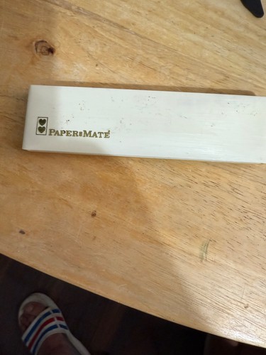 2 VINTAGE PAPER MATE BALLPOINT PEN IN BOX GREEN colour - Picture 6 of 9