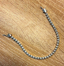 Pierre Lang Tennis-Armband rhodiniert silber,...