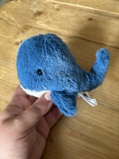 Wavelly Whale Blue Jellycat Retired Soft Plush Toy