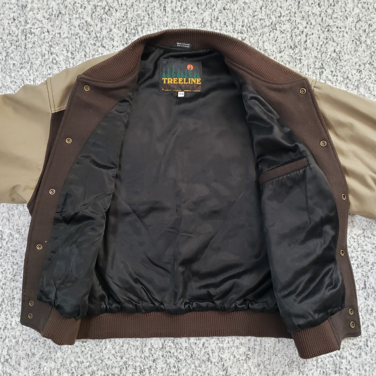 Vintage Treeline Outfitters Jacket Mens XL Moose Wildlife 