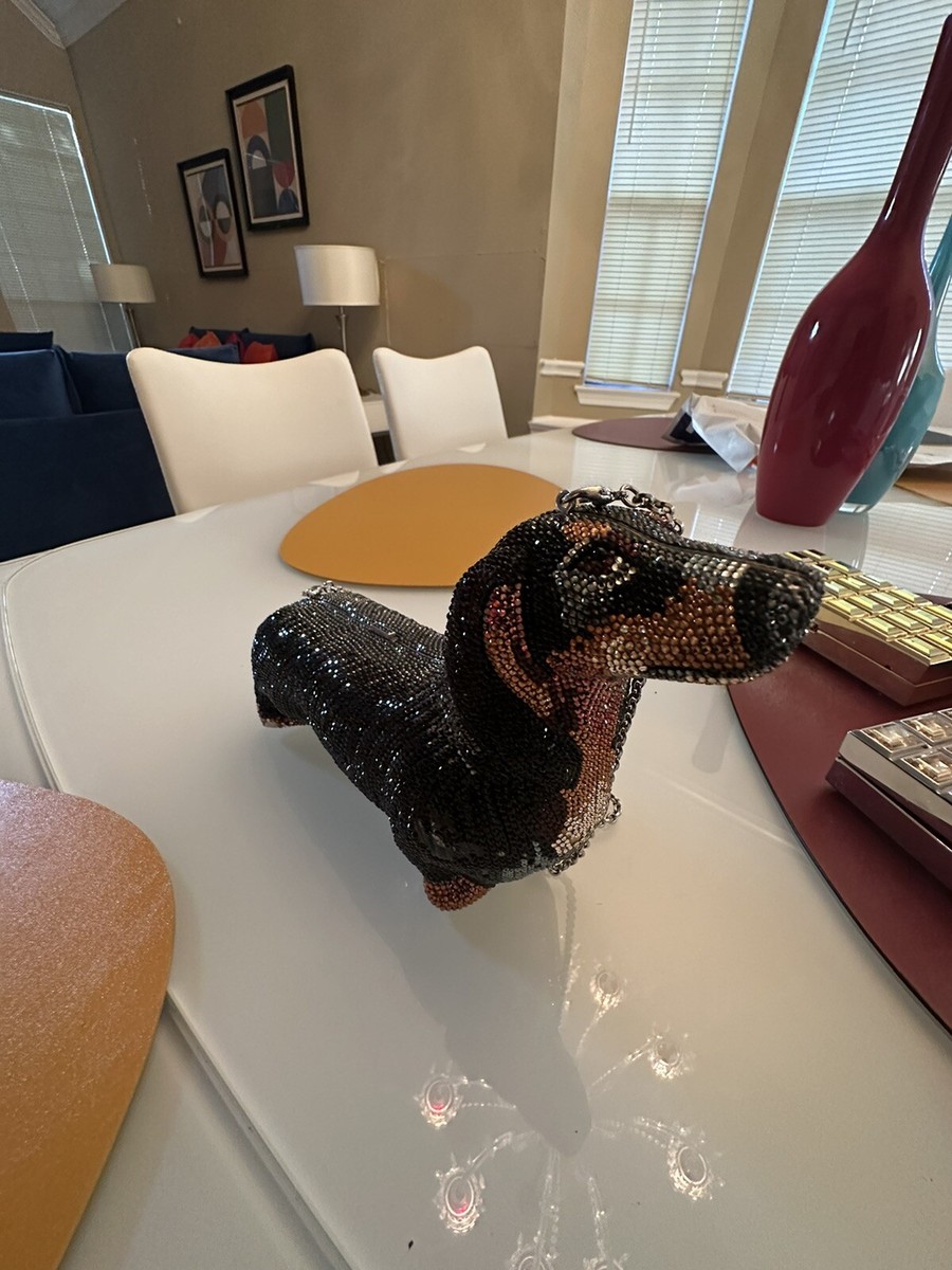judith leiber Handbag Dachshund | eBay