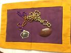 Set Of 4- Lsu Placemats Purple and Gold- Lsu Tigers or other Team-*Best Offer*