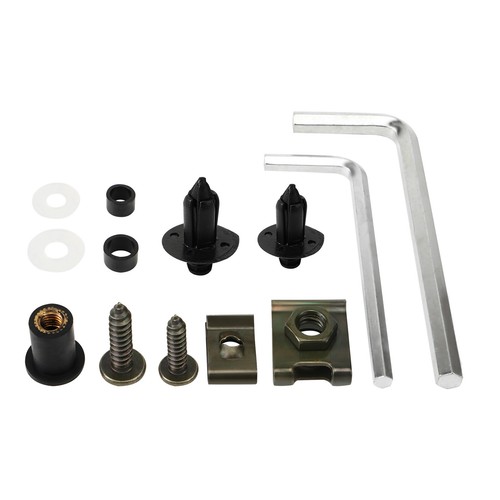CNC Fairing Bolts Kit For Yamaha YZF R1 R3 R6 R6S R7 YZF600R TZ250 YSR50 FZR600R - Picture 14 of 21