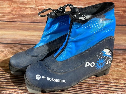 Bottes de ski de fond nordique enfant points de vente Rossignol taille EU35 US3,5 NNN O48