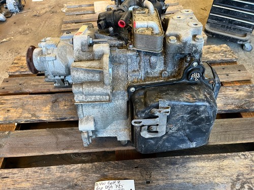 16 VOLKSWAGEN VW GOLF R MK7 DSG TRANSMISSION AND ANGLE GEAR T-CASE PZS 75K 15-19 - Picture 3 of 16