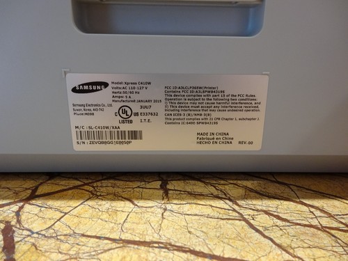 Samsung Xpress C410W Color LaserJet Drucker WLAN mit allen Tonern sehr wenig Drucke - Bild 8 von 15