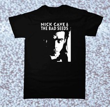 The Nick Cave And The Bad Seeds Gift Fans bLACK Best shirt Retro All size D729