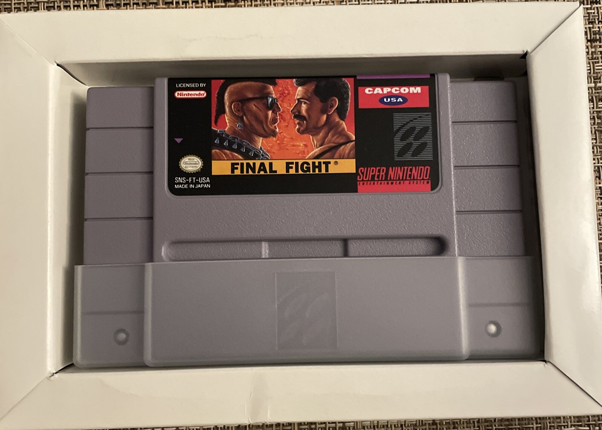 SNES Final fight CIB, Box, Manual, Game | eBay SNES Final fight CIB, Box, Manual, Game | eBay