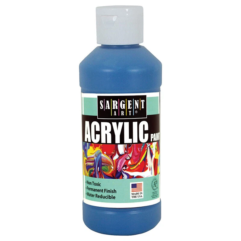 Sargent Art Acrylic Paint Turquoise 8 oz. eBay