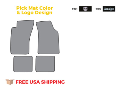 FITS 1991-1996 Dodge Stealth Floor Mat 4pc Cutpile