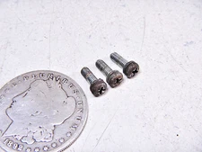 82 HONDA CB750SC CB750 NIGHTHAWK 750 CARBURETOR VALVE DIAPHRAGM CAP MOUNT SCREWS