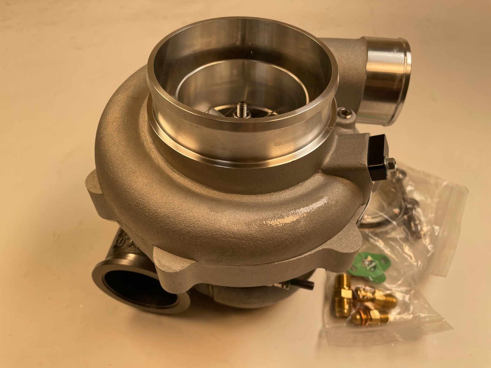 for GT35 G35-1050 Balanced Turbocharger 1.01 V-band inlet outlet .75 ...