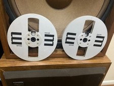 Vintage Maxell Mr-7 Metal Empty Reel - Nos - Sealed Nib - 7"x1/4"(2).