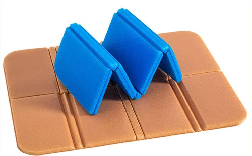 Sitzkissen Faltbar Outdoor Thermo Sitzmatte Kissen Sitzunterlage Wandern Stadion - Bild 6 von 29