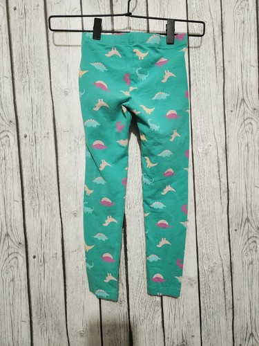 Girls Leggings Lot Small (6/6x) Justice Rainbows Dinosaurs Unicorns Activewear - Picture 3 of 19