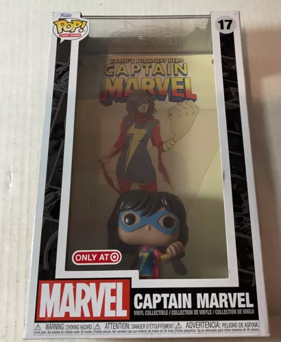 ⚡️Funko Pop! Comic Covers Captain Marvel 17 2nd Print Exclusive Kamala Khan