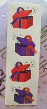 RARE Mrs.Grossman's Stickers Gift Reflection 1 Strip 2005 Vintage Sticker HTF