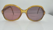 Vintage Terri Brogan OPTYL 8762 Brown Oval CanadaSunglasses FRAMES ONLY