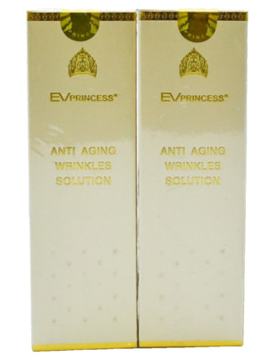 EV Princess Anti-Aging Wrinkles Solution 1.69oz/50 ml ( Pack 2) NIB Exp 12/2026
