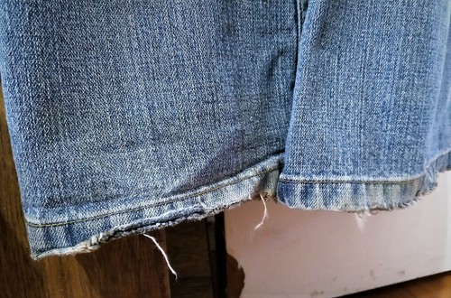 Cargo Jeans. Denim Boot Leg Jeans, Men's Size 34 - Picture 10 of 11