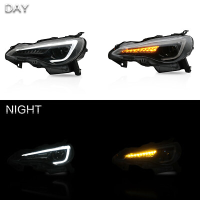 Customized LED Headlights for 13-16 Scion FR-S 17-19 Toyota 86 13