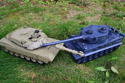 Large RC Twin Tank Radio Remote Control Battle Tank Tiger-I