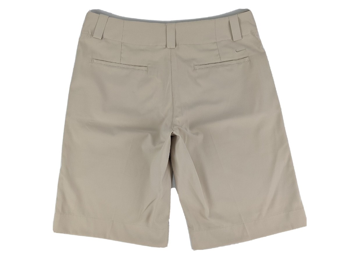 Nike GOLF Dri-Fit Shorts Women's Size 6 Tan/Beige Style
