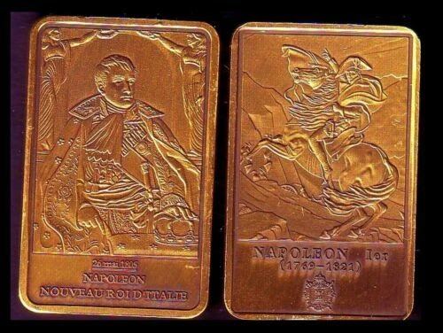 Pièces de monnaie du monde en bronze, de Italie